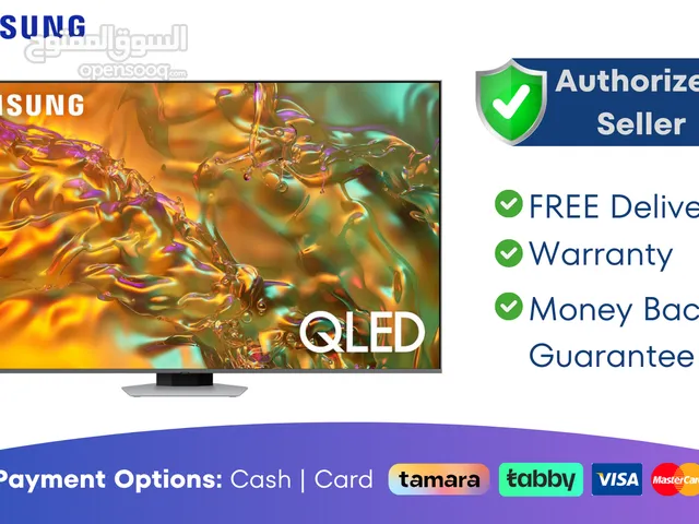 Samsung 98 inch Smart QLED TV - 4K - Warranty - Free Delivery 43 50 55 65 75 85
