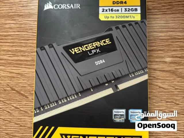 رامات corsair vengeance plx 32 gb ddr4 16*2 3200 mhz
