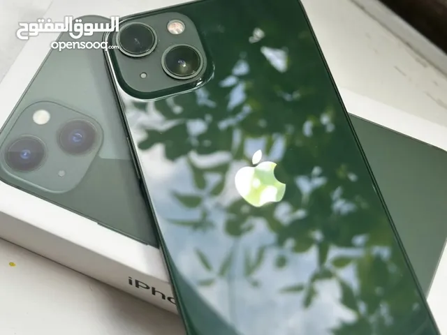 13اخضر الي يحب الاصلي والمضمون 128gb  غير مبطل مع ملحقاته شريته جديد من فتره للاهل