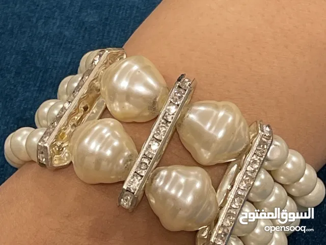 سوار خرز الؤلؤ الصناعي الجميل