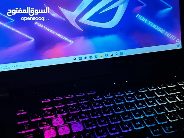 ASUS ROG Strix ( G513RC ) لابتوب شبه جديد ، استخدام لا يُذكر