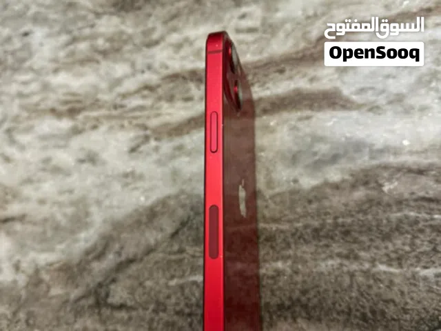 ايفون 13 اللون احمر مستعمل بحاله جيده