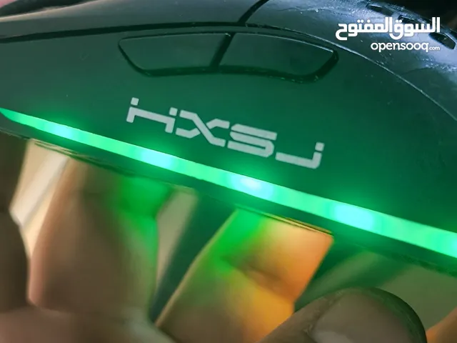 ماوس گيمنك مع اضائة ار جي بي ماركة HXSJ HXSJ J900