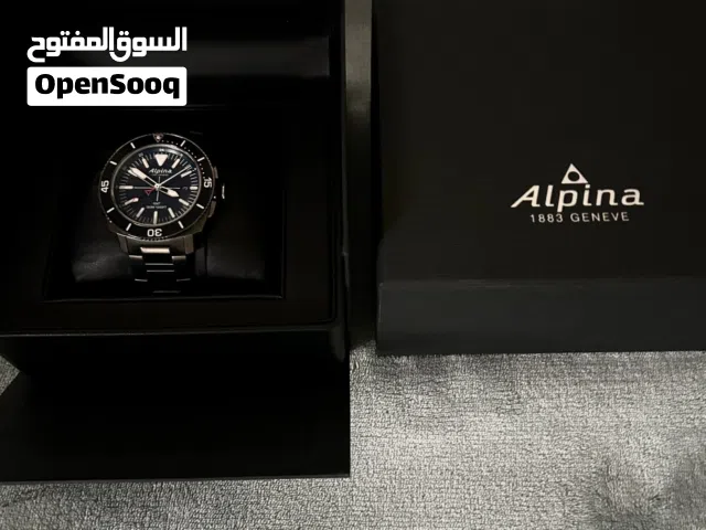 ALPINA WATCH  ساعه البينا الأصليه مع الفاتوره و كل شي