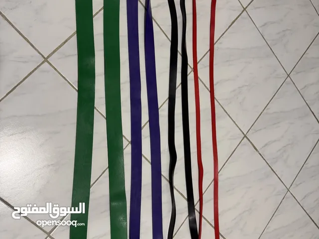 Resistance Bands (QTY: 4) Various Thicknesses