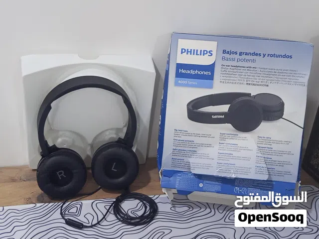 سماعه ماركه philips معروفه جدا  جديده بجيس