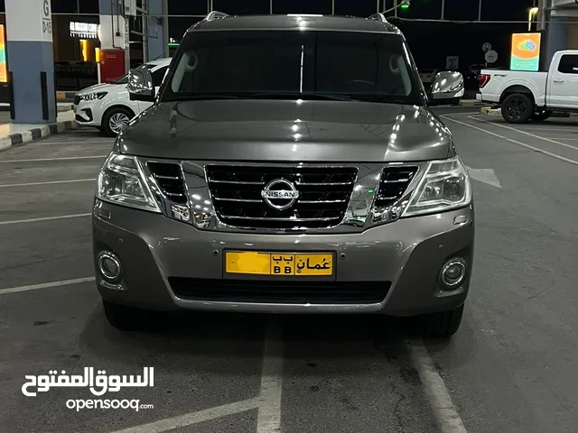 Nissan Patrol Platinum 2015 نيسان باترول  خليجي بلاتينيوم موديل 2015 المكينة الصغيره