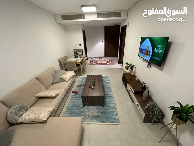 luxury furnished flat  with swimming pool view in muscat hills