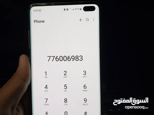 سامسونج جالاكسي S10+ ذاكرة 512جيجا