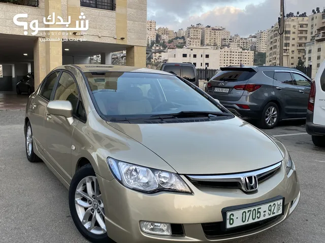 Honda Civic 2007 in Ramallah and Al-Bireh