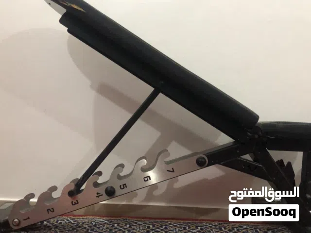 حبل (12) متر لتدريب الكروسفت ( هز الحبل ) وكذلك بنش ( كرسي ) للتدريب