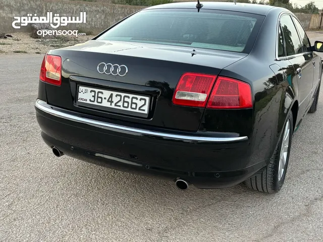 اودي8aمحرك كواترو فل كامل فحص كامل لارج ممشى قليل السياره وارد وكاله بوضع الشريكه بسعر مغري