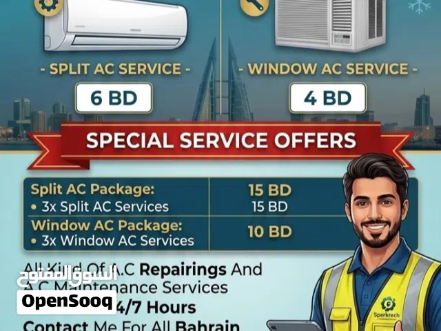 SparkTech  All types Ac refrigerator and plumber work