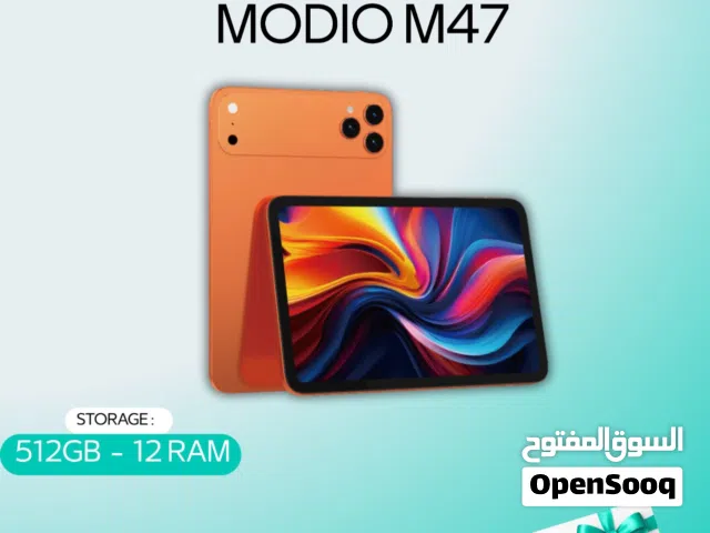 TAB MODIO M47 ( 512GB ) / RAM 12 NEW /// تاب موديو ام 47 ذاكرة 512 الرام 12 الجديد