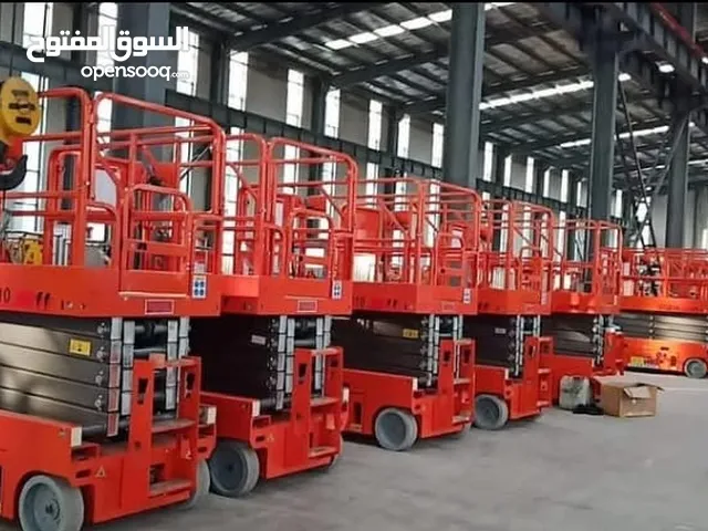 رافعة سلال اشخاص جديدة ومستعمله بمواصفات عالية للمستودعات والصناعات متوفر للايجار + للبيع