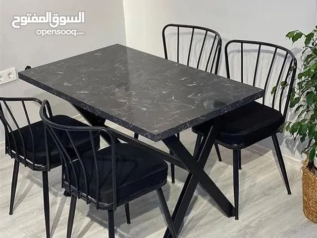 ميز طعام سطح خشبي بدون كراسي
