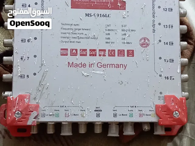 السلام عليكم.. عندي جهاز Multiswitch ماركة Q8-SAT موديل (MS-9916LC) للبيع. الجهاز نظيف جداً وشغال 1