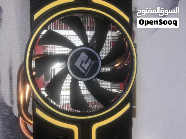 كرت شاشة AMD Radeon HD 7870 2GB بحالة ممتازة الوصف مهم جدا او تبادل بكرت