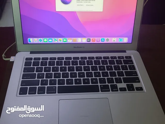 APPLE MACBOOK Air 2015 CORE i5  8gb Ram ..256gb ssd..   ماك بوك برو.2015 ر i5 . رام 8