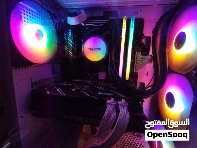 حاسبة كيمنك RTX3070TI + R9 5950X و شاشة 180HZ حجم 24 انش حاسبة قوية جدا تشغل كل شي 2K و 4K