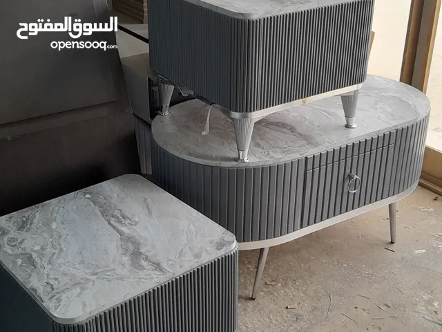 طاولات وسط مكون من ثلاث قطع خشب لامنيت 18م الون حسب الطلب مقاسات كبيره