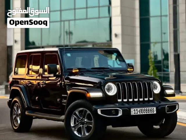 جيب رانجلر صحاري 2022 كلين تايتل 4 سلندر