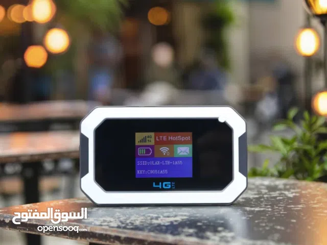 راوتر الانترنت ماي فاي موديل 2025 بتقنية واي فاي 6 وبطارية 3000 ملي امبير Olax MT80