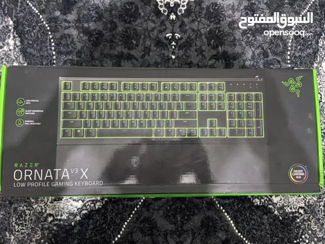 Razer Ornata V3 X Low profile gaming keyboard Used for 2 months 20JD Can be arranged.