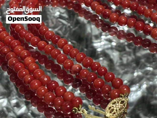 عقد مرجان مشبك ذهب عيار 14