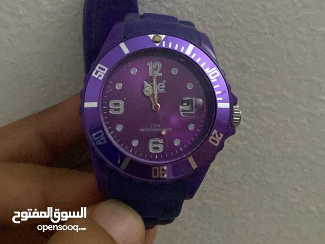 Purple ice watch