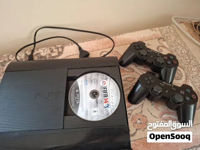 بلاي ستيشن 3 سوبر سليم 500GB معدل HEN مع ألعاب منوعة 750 دينار قابل للنقاش