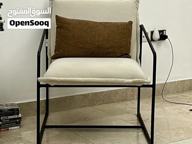 Pan Emirates Iron frame accent chair