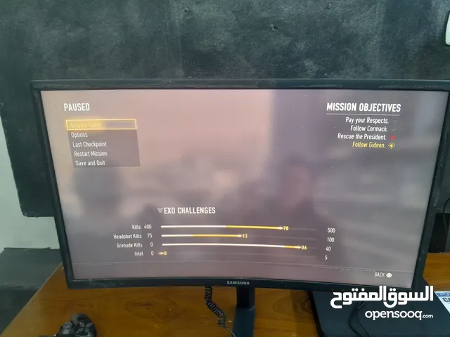 شاشة سامسونج 144 هيرتز كيرف