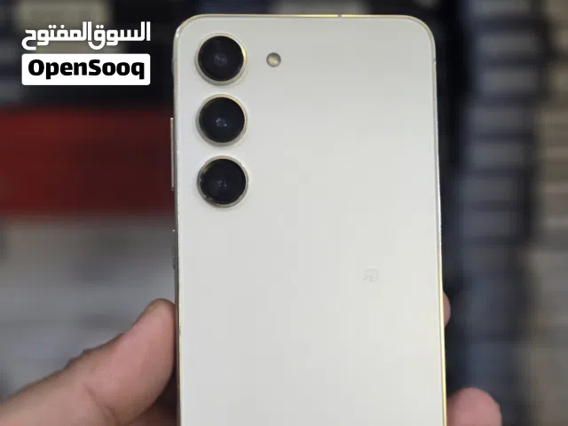 سامسونج S23 العادي خارجي معرب كامل نضيف مش مفتوح ولا مصلح للبيع أو التبديل بحاجة أندرويد كويسة