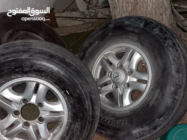 رنقات لكزس مقاس 16 مستعمل بحاله جيده رنقات فقط بدون تواير ب 900 بتواير 1150