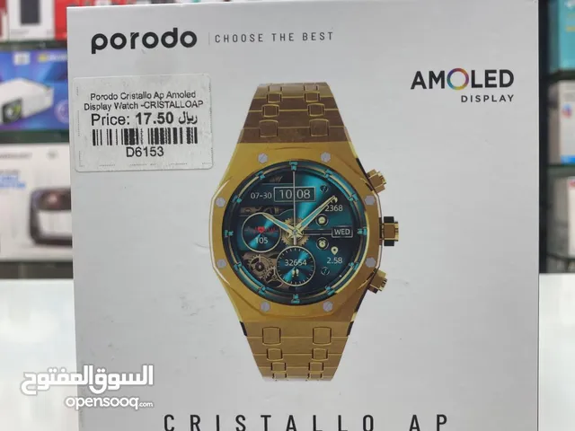 Porodo Cristallo Ap Anoled Display Watch