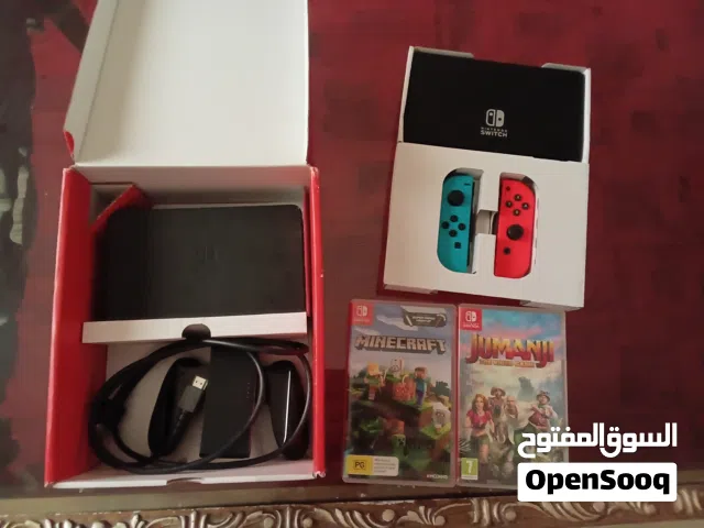 Nintendo Switch OLED + Minecraft & Jumanji