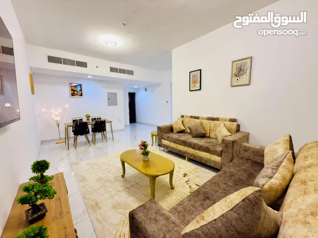 G2-شقة مفروشة فرش اول ساكن للإيجار الشهري في عجمان – غرفتي وصالة شاملة الفواتير في النعيمية