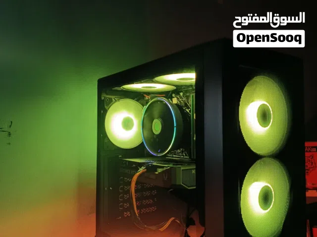 كيس قيمنقGameMax Brufen1 شبه جديد (استخدام شهر ونصف) - 6 مراوح - Type-C