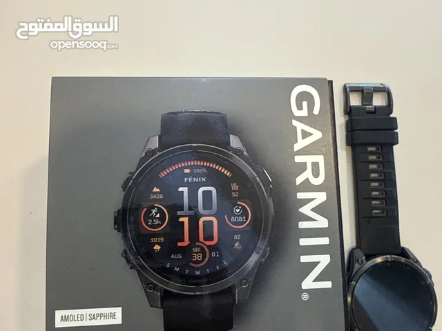 ساعة قارمن فينكس 8 ساعه جديده استخدام شهر وعلى الضمان والسعرها في الوكيل 4800  سعر البيع 3000