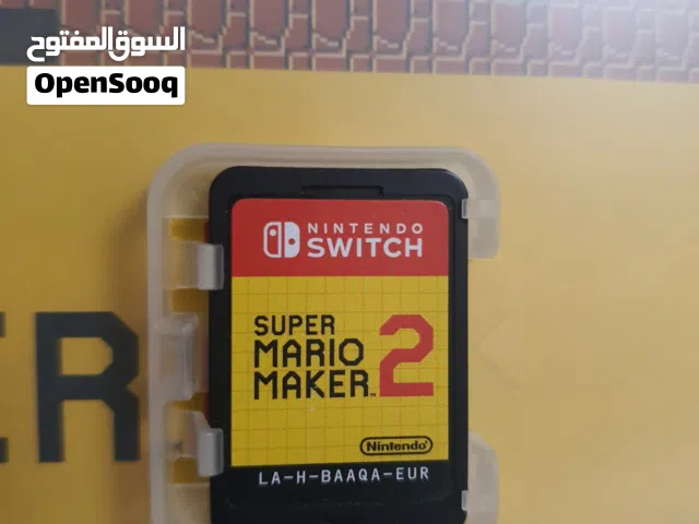 Super Mario Maker 2 game card for Nitendo Switch