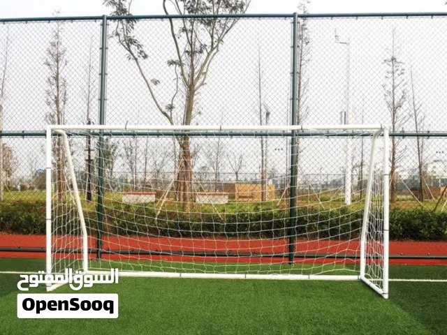 شبكة كرة قدم جديدة – مقاس قياسي – خامة قوية – مناسبة للتدريب والمباريات – جودة عاليه