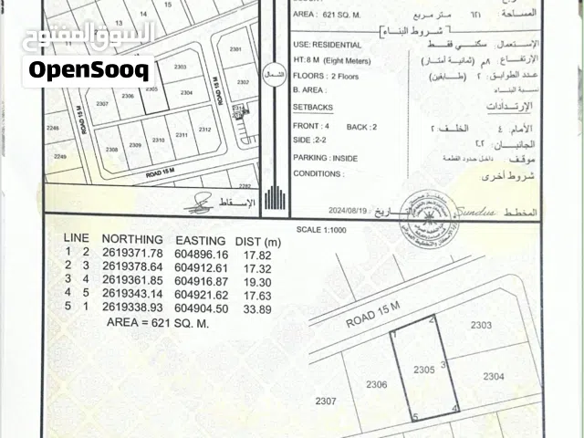 Residential Land for Sale in Al Batinah Barka