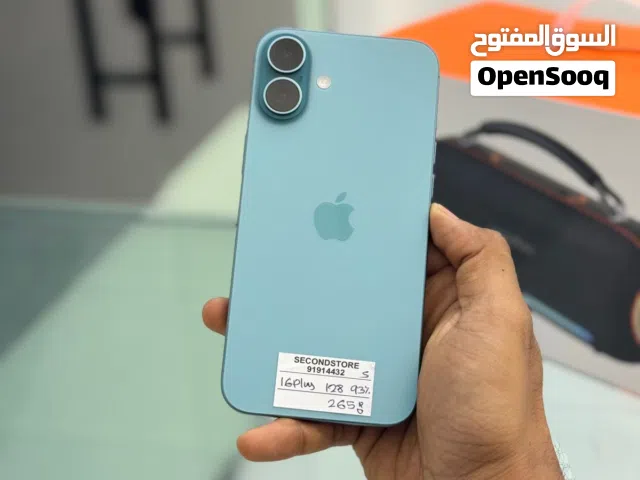 iPhone 16 Plus 128 GB Fine and smooth device available