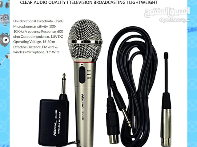 Newstar FM Wireless Microphone 88-3162 ll Brand-New ll