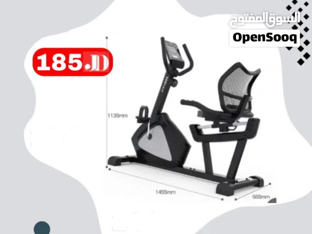 بايك رياضي مقعد ثابت مع مسند ظهر وشاشة ديجيتال لحرق الدهون وإنقاص الوزن باقل الاسعار بالمملكه