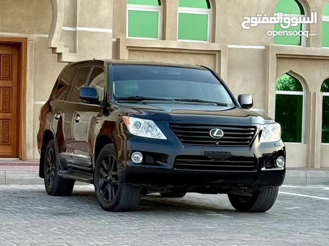 ستيشن لكزس LX570 خليجي فل مواصفات موديل 2009 ممتاز جاهز لتسجيل