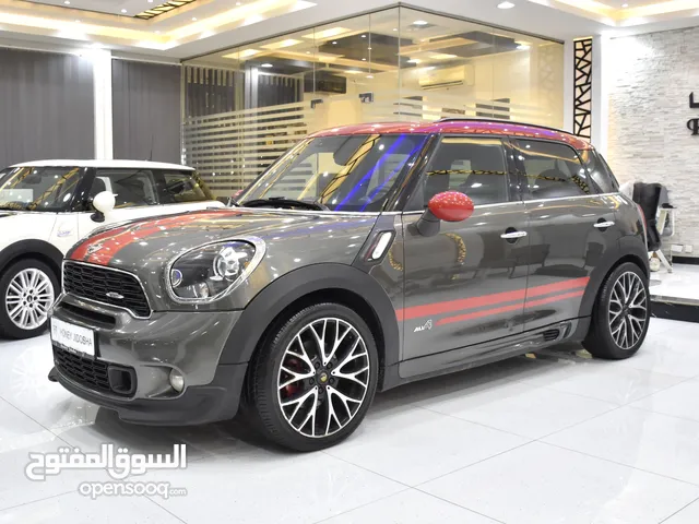 Mini CountryMan John Cooper Works ( 2015 Model ) in Grey Color GCC Specs
