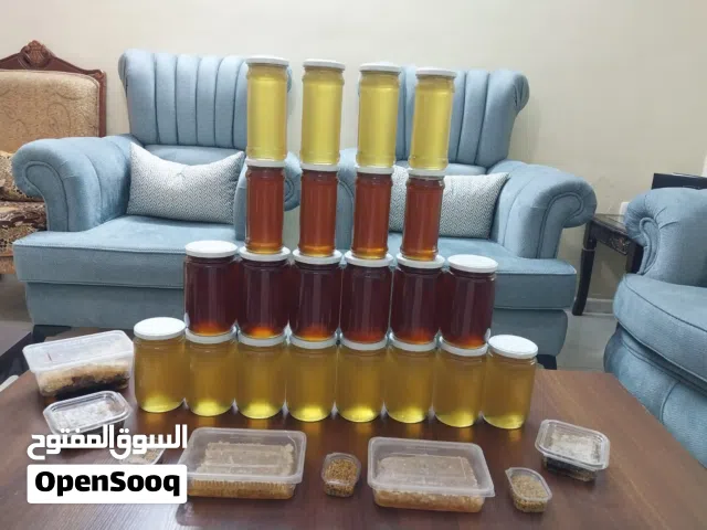 عسل طبيعي فاخر 100% سدر، جبلي، حمضيات  الكيلو بـ 25 دينار