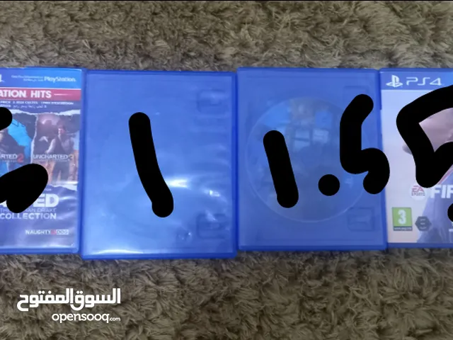 سيديات بلاستيشن 4 للبيع قابل للتفاوض للتواصل مع رقم يوجد في الرفاع